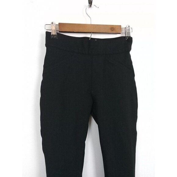 Spanx Pants Women's Size XS Black Career Professional Pull On Crop Mid Rise - Picture 5 of 13
